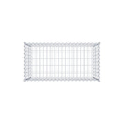 Gabione 100 cm x 60 cm x 50 cm (L x H x T), Maschenweite 5 cm x 10 cm, Spirale