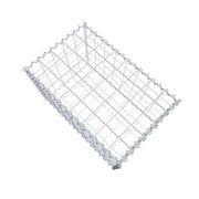 Gabione 80 cm x 50 cm x 50 cm (L x H x T), Maschenweite 10 cm x 10 cm, Spirale