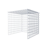 Anbaugabione Typ 4 50 cm x 50 cm x 50 cm (L x H x T), Maschenweite 5 cm x 5 cm, Spirale