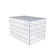 Anbaugabione Typ 4 80 cm x 50 cm x 50 cm (L x H x T), Maschenweite 5 cm x 10 cm, Spirale