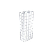 Gabione 100 cm x 20 cm x 40 cm (L x H x T), Maschenweite 10 cm x 10 cm, C-Ring