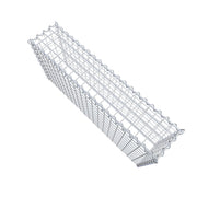 Anbaugabione Typ 3 100 cm x 50 cm x 20 cm (L x H x T), Maschenweite 5 cm x 5 cm, Spirale