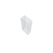 Anbaugabione Typ 3 100 cm x 40 cm x 20 cm (L x H x T), Maschenweite 5 cm x 10 cm, C-Ring