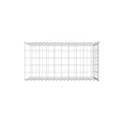 Anbaugabione Typ 2 100 cm x 50 cm x 50 cm (L x H x T), Maschenweite 10 cm x 10 cm, Spirale