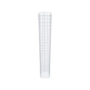 Gabionensäule eckig 32 cm x 32 cm, 230 cm Höhe, MW 5 cm x 10 cm