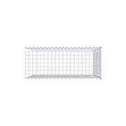 Anbaugabione Typ 4 100 cm x 80 cm x 40 cm (L x H x T), Maschenweite 5 cm x 5 cm, Spirale