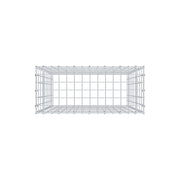 Anbaugabione Typ 3 100 cm x 70 cm x 30 cm (L x H x T), Maschenweite 5 cm x 10 cm, C-Ring