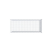 Anbaugabione Typ 4 100 cm x 50 cm x 40 cm (L x H x T), Maschenweite 5 cm x 5 cm, Spirale