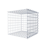 Anbaugabione Typ 2 40 cm x 40 cm x 40 cm (L x H x T), Maschenweite 5 cm x 5 cm, Spirale