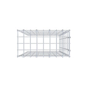 Anbaugabione Typ 4 80 cm x 40 cm x 20 cm (L x H x T), Maschenweite 5 cm x 10 cm, C-Ring