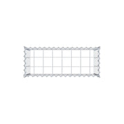 Anbaugabione Typ 3 80 cm x 40 cm x 30 cm (L x H x T), Maschenweite 10 cm x 10 cm, Spirale