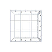 Anbaugabione Typ 2 30 cm x 30 cm x 30 cm (L x H x T), Maschenweite 10 cm x 10 cm, C-Ring