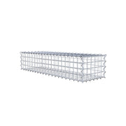 Gabione 100 cm x 20 cm x 30 cm (L x H x T), Maschenweite 5 cm x 5 cm, Spirale