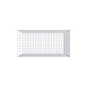 Anbaugabione Typ 2 100 cm x 90 cm x 50 cm (L x H x T), Maschenweite 5 cm x 5 cm, Spirale