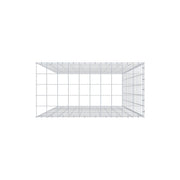 Anbaugabione Typ 4 200 cm x 100 cm x 50 cm (L x H x T), Maschenweite 10 cm x 10 cm, C-Ring