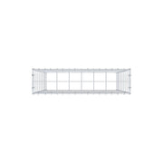Anbaugabione Typ 3 100 cm x 80 cm x 20 cm (L x H x T), Maschenweite 10 cm x 10 cm, C-Ring