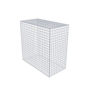 Gabione 100 cm x 100 cm x 50 cm (L x H x T), Maschenweite 5 cm x 5 cm, Spirale