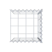 Anbaugabione Typ 4 40 cm x 40 cm x 40 cm (L x H x T), Maschenweite 10 cm x 10 cm, Spirale