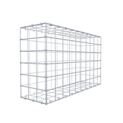 Gabione 100 cm x 60 cm x 30 cm (L x H x T), Maschenweite 10 cm x 10 cm, C-Ring