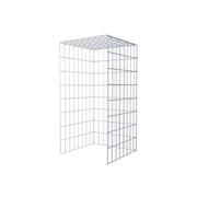 Anbaugabione Typ 4 80 cm x 40 cm x 40 cm (L x H x T), Maschenweite 5 cm x 10 cm, C-Ring