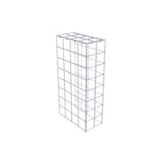 Anbaugabione Typ 4 80 cm x 40 cm x 20 cm (L x H x T), Maschenweite 10 cm x 10 cm, C-Ring