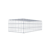 Anbaugabione Typ 3 100 cm x 30 cm x 50 cm (L x H x T), Maschenweite 5 cm x 10 cm, C-Ring