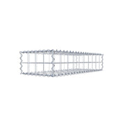 Gabione 100 cm x 20 cm x 40 cm (L x H x T), Maschenweite 10 cm x 10 cm, Spirale