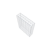 Gabione 100 cm x 80 cm x 20 cm (L x H x T), Maschenweite 10 cm x 10 cm, C-Ring