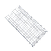 Anbaugabione Typ 2 100 cm x 30 cm x 50 cm (L x H x T), Maschenweite 5 cm x 5 cm, Spirale