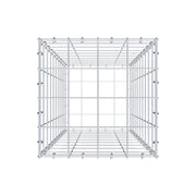 Gabione 100 cm x 40 cm x 40 cm (L x H x T), Maschenweite 10 cm x 10 cm, C-Ring