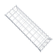 Gabione 100 cm x 20 cm x 30 cm (L x H x T), Maschenweite 10 cm x 10 cm, Spirale