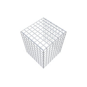Anbaugabione Typ 4 50 cm x 40 cm x 40 cm (L x H x T), Maschenweite 5 cm x 5 cm, C-Ring