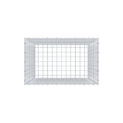 Anbaugabione Typ 3 100 cm x 80 cm x 50 cm (L x H x T), Maschenweite 5 cm x 5 cm, C-Ring