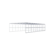 Anbaugabione Typ 4 100 cm x 20 cm x 50 cm (L x H x T), Maschenweite 10 cm x 10 cm, C-Ring