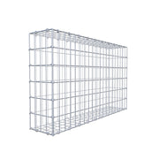 Gabione 100 cm x 60 cm x 20 cm (L x H x T), Maschenweite 5 cm x 10 cm, C-Ring