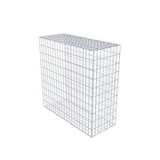 Anbaugabione Typ 2 100 cm x 100 cm x 40 cm, Maschenweite 5 cm x 10 cm, C-Ring