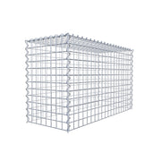Anbaugabione Typ 3 100 cm x 60 cm x 40 cm (L x H x T), Maschenweite 5 cm x 5 cm, Spirale