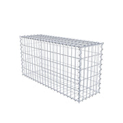 Kuvido Gabione 100 cm x 50 cm x 30 cm (L x H x T), Maschenweite 5 cm x 10 cm, Spirale