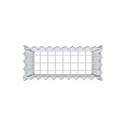Anbaugabione Typ 3 50 cm x 50 cm x 20 cm (L x H x T), Maschenweite 5 cm x 5 cm, Spirale