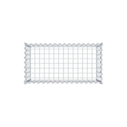 Anbaugabione Typ 3 80 cm x 40 cm x 40 cm (L x H x T), Maschenweite 5 cm x 10 cm, Spirale