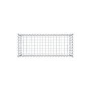 Anbaugabione Typ 3 100 cm x 50 cm x 40 cm (L x H x T), Maschenweite 5 cm x 10 cm, Spirale