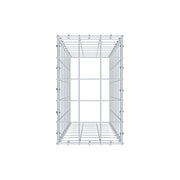 Anbaugabione Typ 3 100 cm x 30 cm x 50 cm (L x H x T), Maschenweite 10 cm x 10 cm, C-Ring