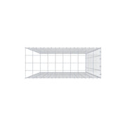 Anbaugabione Typ 4 200 cm x 100 cm x 40 cm (L x H x T), Maschenweite 10 cm x 10 cm, C-Ring