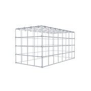 Anbaugabione Typ 3 80 cm x 40 cm x 40 cm (L x H x T), Maschenweite 10 cm x 10 cm, C-Ring