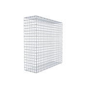 Gabione 100 cm x 100 cm x 30 cm (L x H x T), Maschenweite 5 cm x 5 cm, C-Ring