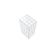 Anbaugabione Typ 2 80 cm x 40 cm x 30 cm (L x H x T), Maschenweite 10 cm x 10 cm, C-Ring