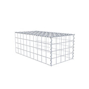 Anbaugabione Typ 4 100 cm x 40 cm x 50 cm (L x H x T), Maschenweite 10 cm x 10 cm, Spirale
