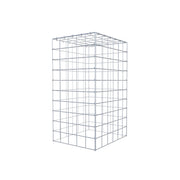 Anbaugabione Typ 3 100 cm x 60 cm x 50 cm (L x H x T), Maschenweite 10 cm x 10 cm, C-Ring
