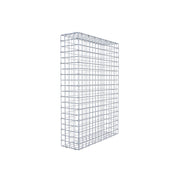 Gabione 100 cm x 70 cm x 20 cm (L x H x T), Maschenweite 5 cm x 5 cm, C-Ring
