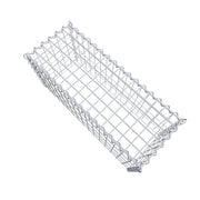 Anbaugabione Typ 3 80 cm x 40 cm x 30 cm (L x H x T), Maschenweite 5 cm x 10 cm, Spirale